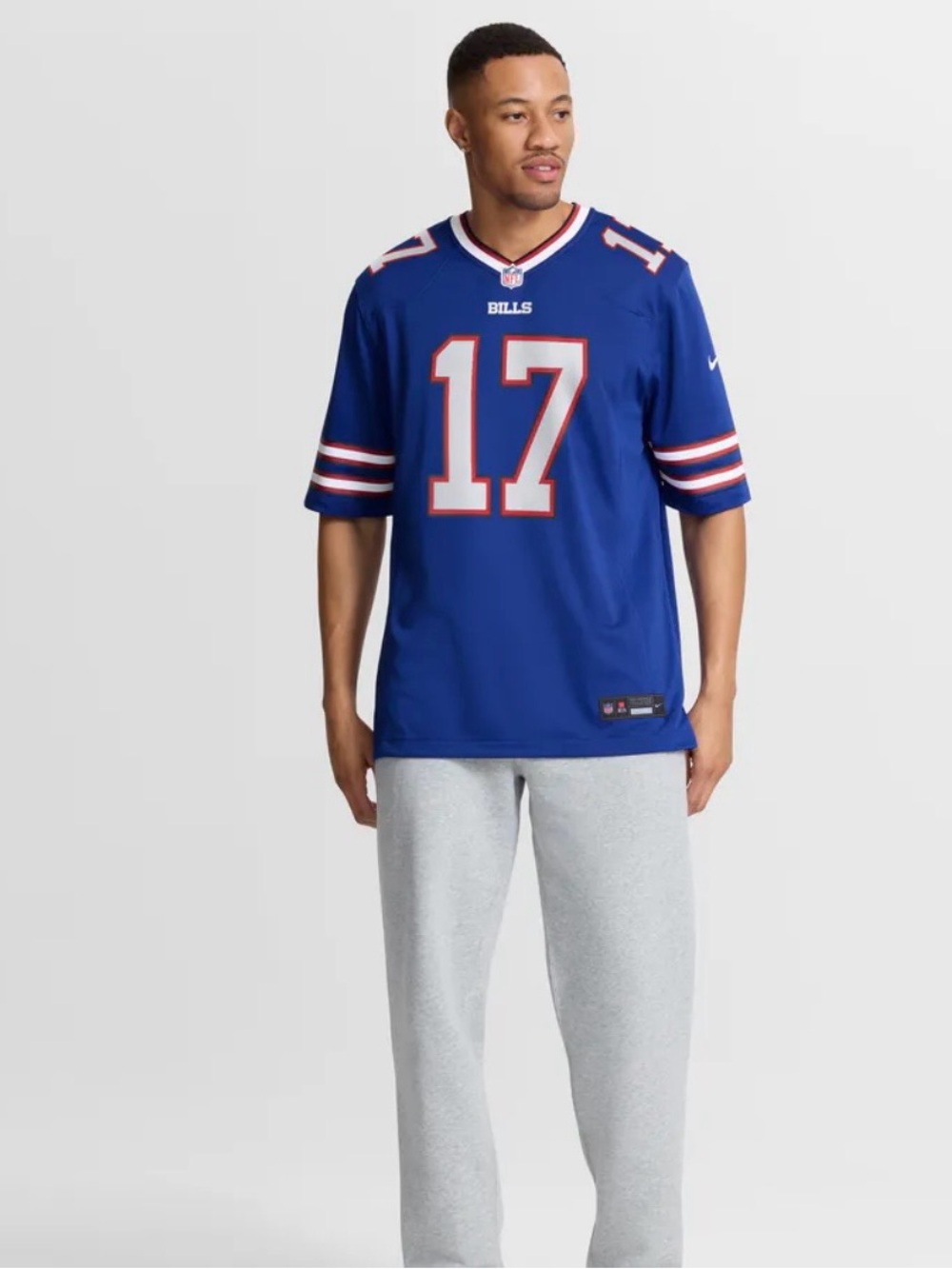 Nike NFL Dri-Fit Engineered Buffalo Bills Allen Jersey